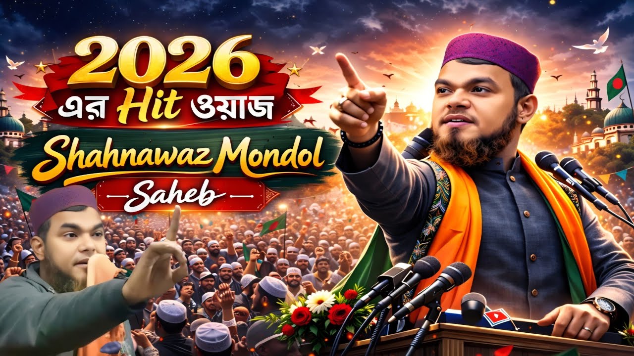 2026 রমজানের হিট ওয়াজ┇Shahnawaz Mondal Jalsa 2026┇মাওলানা শাহনাজ মণ্ডল সাহেব