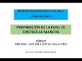 VÍDEO 8 - ORD 21 - SECCIÓN 1 - ÁLGEBRA+FUNCIONES