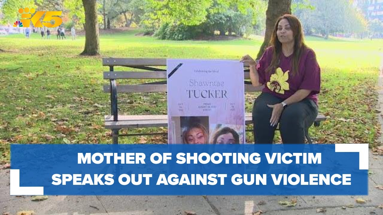 Mother of daughter killed in shooting speaks out on gun violence during ...