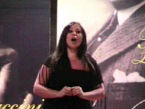 Floriana Ferraro,young soprano sings:Son pochi fiori