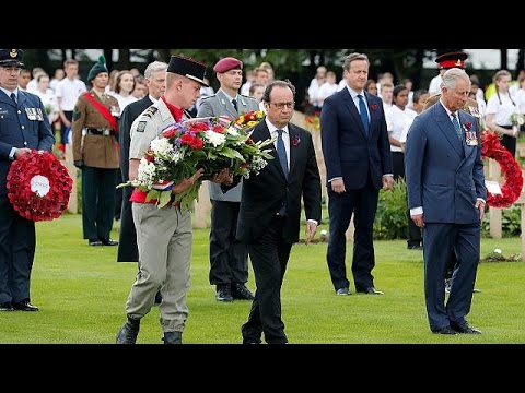 Τελετή μνήμης για τη Μάχη του Σομ