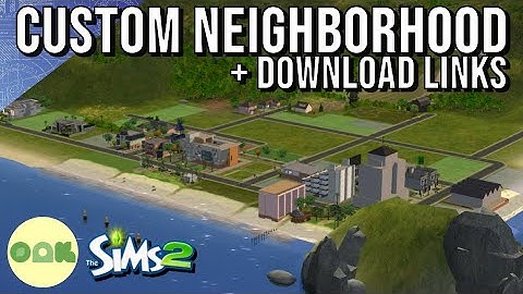 🏠 Building a Sims 2 Custom Neighborhood // Part 1 (Lot Download Links + More!)
