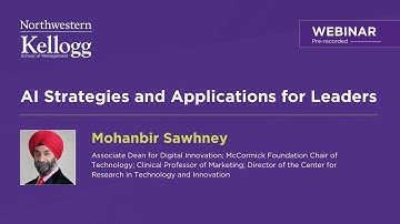Kellogg Executive Education AI Strategies and Applications for Leaders | Learning Journey