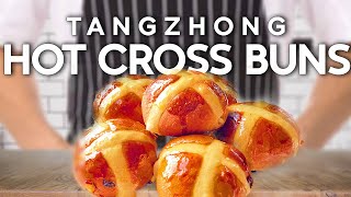 Tangzhong Hot Cross Buns - Soft and Fluffy Tangzhong Hot Cross Buns - Michelin Star Recipe screenshot 1