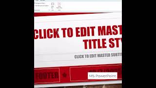 Изменение мастер-слайда MS PowerPoint