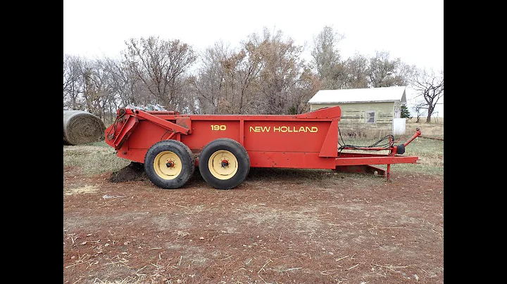 BigIron Auctions GX2318 New Holland 190 Manure Spreader