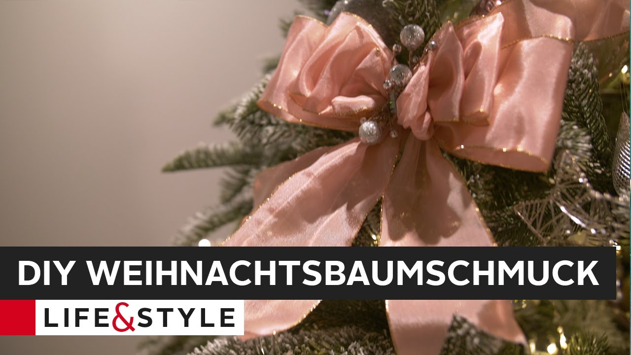 Baumschmuck selber machen