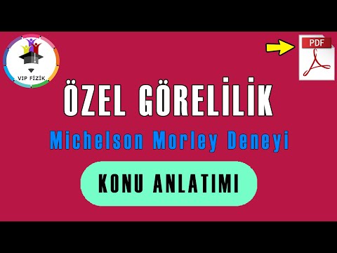 Özel Görelilik Kuramı Konu Anlatımı | PDF | AYT Fizik