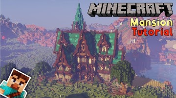 Minecraft Tutorial - Mansion!