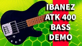 IBANEZ アイバニーズ　ATK-400SB Ibanez ATK400 - That Triple Coil Growl Is Insane - YouTube