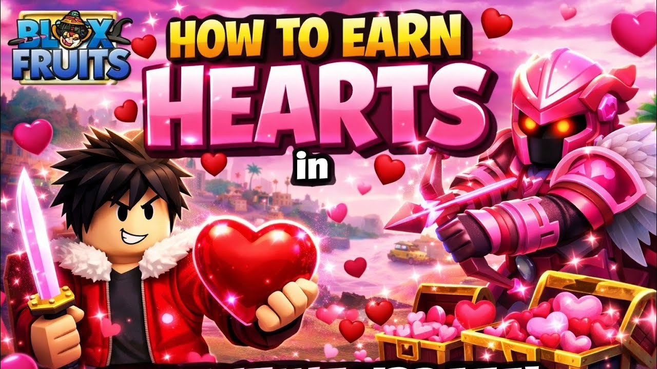 How to earn hearts in new blox fruit update 