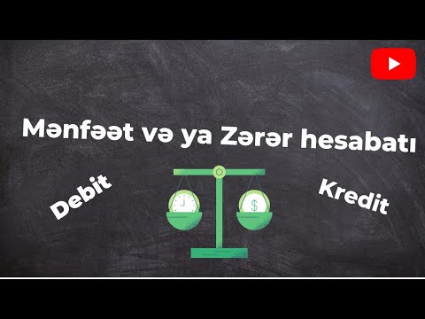 Video: Xalis mənfəət üçün?