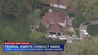 LIVE: Federal officials provide update on northwest Indiana raids at home, restaurants