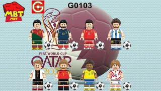 Las minifiguras de fútbol LEGO que necesitamos este Mundial