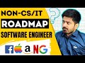 Coding Roadmap for Non-CS Students to get into Software Engineering Roles 🔥 Complete Guidance