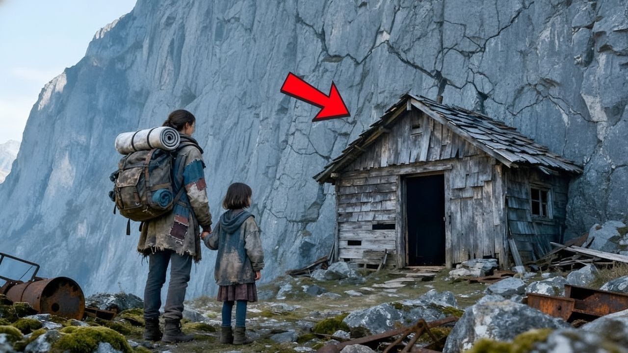 Obdachlose Mutter erbte das Berghaus ihrer armen Großmutter – und entdeckte dann das Geheimnis darin