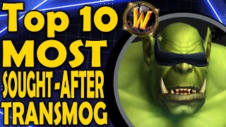 Top 10 Most Sought-After Armor Transmog