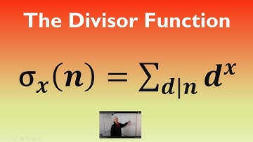 The Divisor Function and its properties