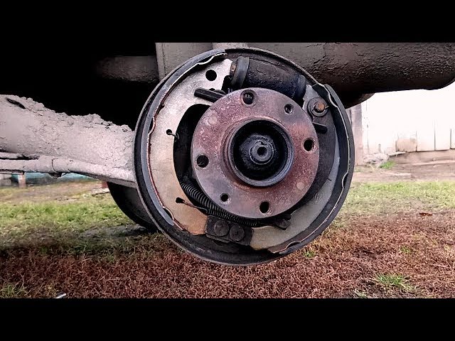 Как снять задний барабан 2115