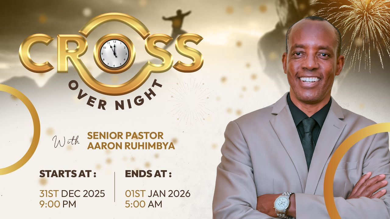 🔴 LIVE | CROSSOVER NIGHT 2025 → 2026 | With Senior Pastor Aaron ...