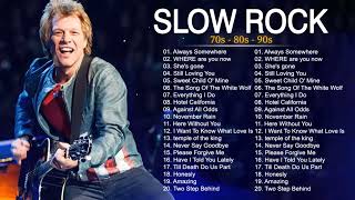 Scorpions, Led Zeppelin, Guns N&#39; Roses, Bon Jovi, CCR, Def Leppard Best Slow Rock 70s 80s 90s EVER