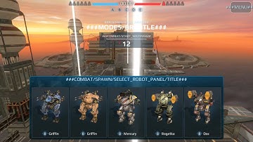 War Robots test server new map Carrier