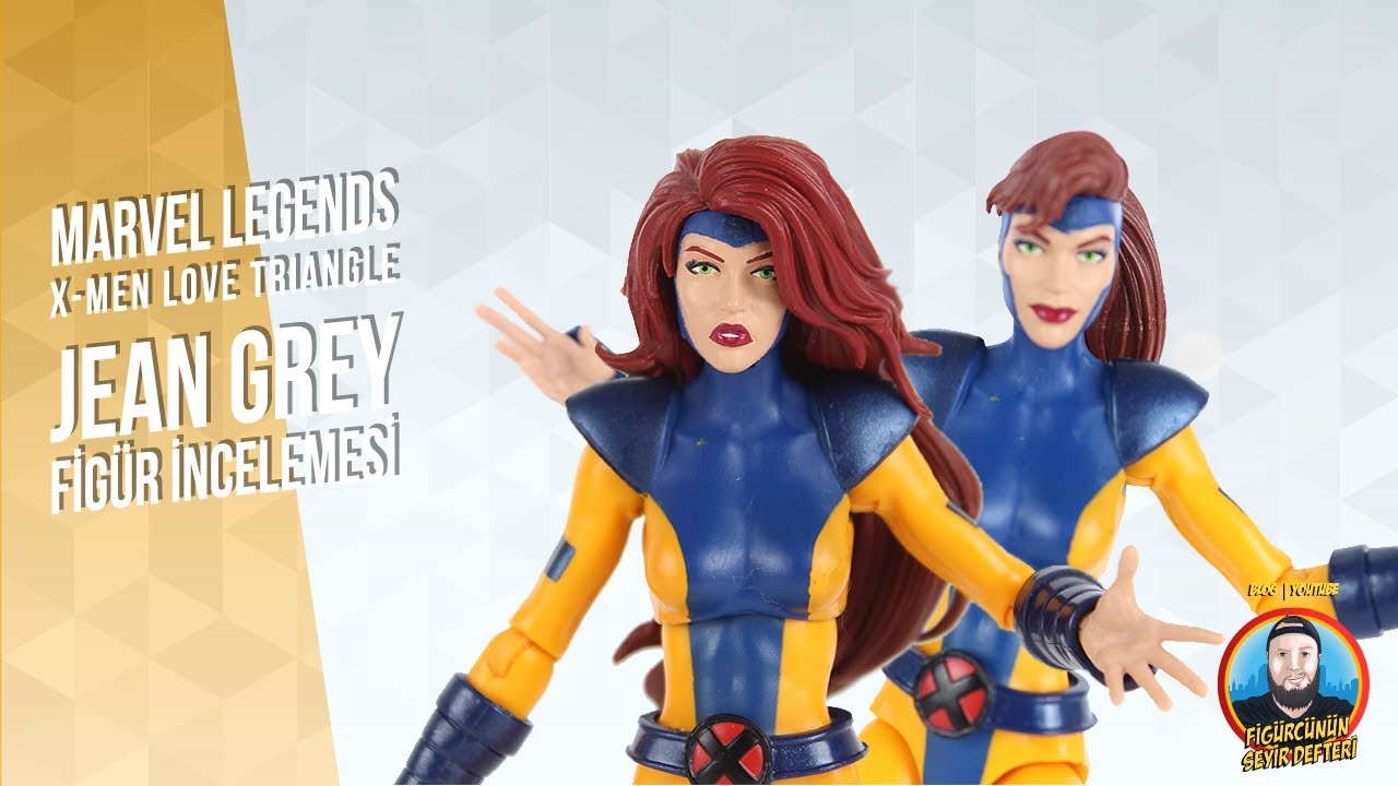 Marvel Legends - X Men Love Triangle Threepack - Jean Grey - Figürcünün ...