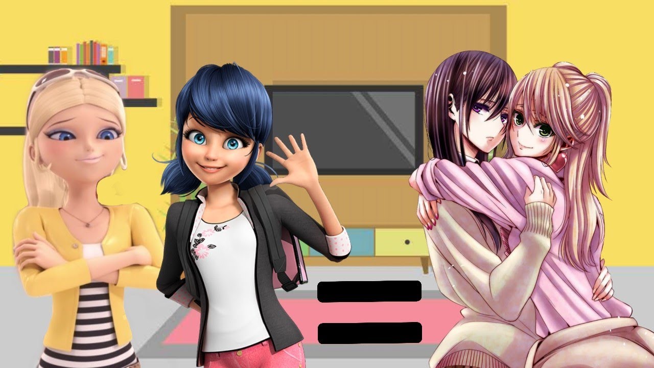 || MLB react to marinette as mei and chloe as yuzu || Citrus || (Citrus x MLB) ||
