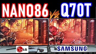 LG NANO86 (NANO85) vs SAMSUNG Q70T - NANOCELL vs QLED CON PUERTOS HDMI 2.1 ¿CUÁL COMPRAR?