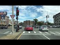 Boston 4K - Commonwealth Streetcars - Driving Downtown USA