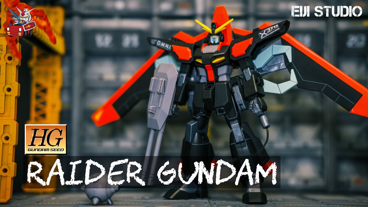 HG SEED R09 - RAIDER GUNDAM ( Straight Build ) - YouTube