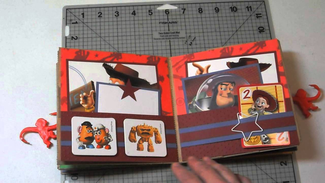 Toy Story and Snow White paper bag albums! YouTube
