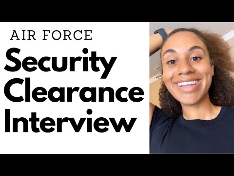 Security Clearance Interview Air Force | While in DEP