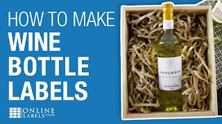 How to Make Wine Labels