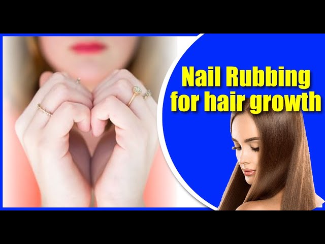 Nail Rubbing yoga for hair do balayam yoga to prevent baldness know  benefits and steps