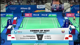 Download Lagu ALLIANZ Malaysia Super 100 2025 | FERDINANSYAH/WARDANA (INA) vs. LIAO/TANG (CHN) | XD SF MP3 Download Lagu ALLIANZ Malaysia Super 100 2025 | FERDINANSYAH/WARDANA (INA) vs. LIAO/TANG (CHN) | XD SF MP3
