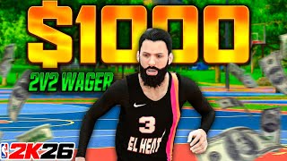 $1000 NBA 2K26 WAGER VS SWAG X GODLY! *INTENSE*