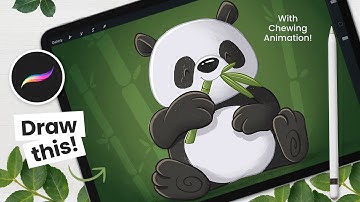 How To Draw & Animate A Panda • Procreate Tutorial
