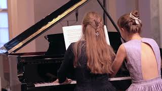 S. Rachmaninov- Valse op. 11, (Churbanova Piano Duo)
