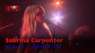 Sabrina Carpenter - because i liked a boy (Live on The Late Late Show/2022)