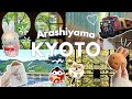 Arashiyama, Kyoto vlog/A stroll through the fresh greenery of Arashiyama/ Japan life/ Miffy shop