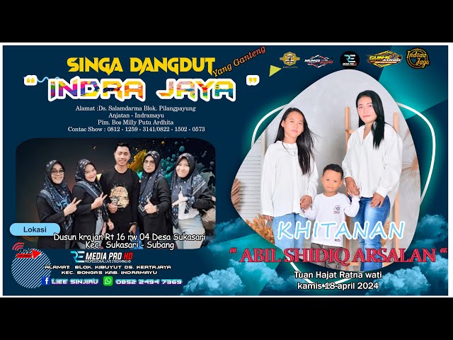 🔴LIVE SETRIMING NGARAK|| SINGA DANGDUT INDRA JAYA || HAJATNYA : IBU. RATNA WATI || KAMIS 18/04/24 class=