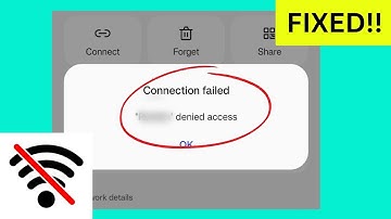 How To Fix Network Access Is Denied Error on Android