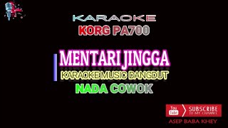 MENTARI JINGGA (COVER) KARAOKE NADA COWOK
