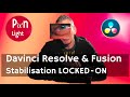 DAVINCI RESOLVE et FUSION - Stabilisation avec un Tracker
