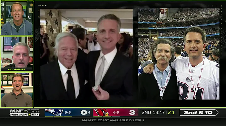 Bill Simmons joins the Manning Cast on 'MNF' to ta...