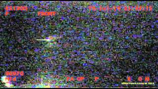 Space debris re-entering Earth as filmed by In Car Video