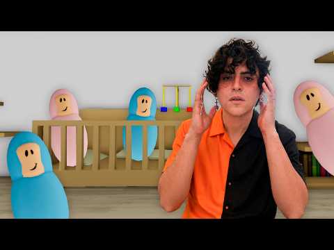 I'M A BABYSITTER IN ROBLOX 😭👶🏻🍼
