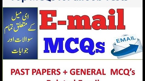 Top 100  EMAIL MCQ