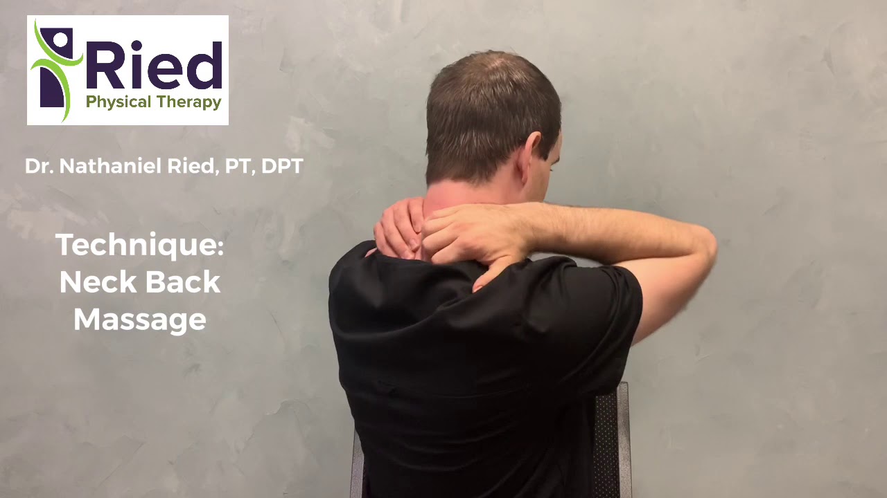 Neck Back Massage YouTube